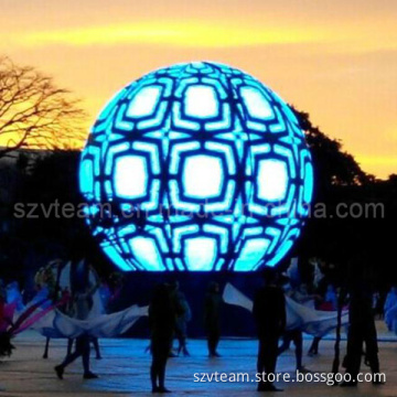Soft and Flexible LED Curtain Mesh Screen From Vteam